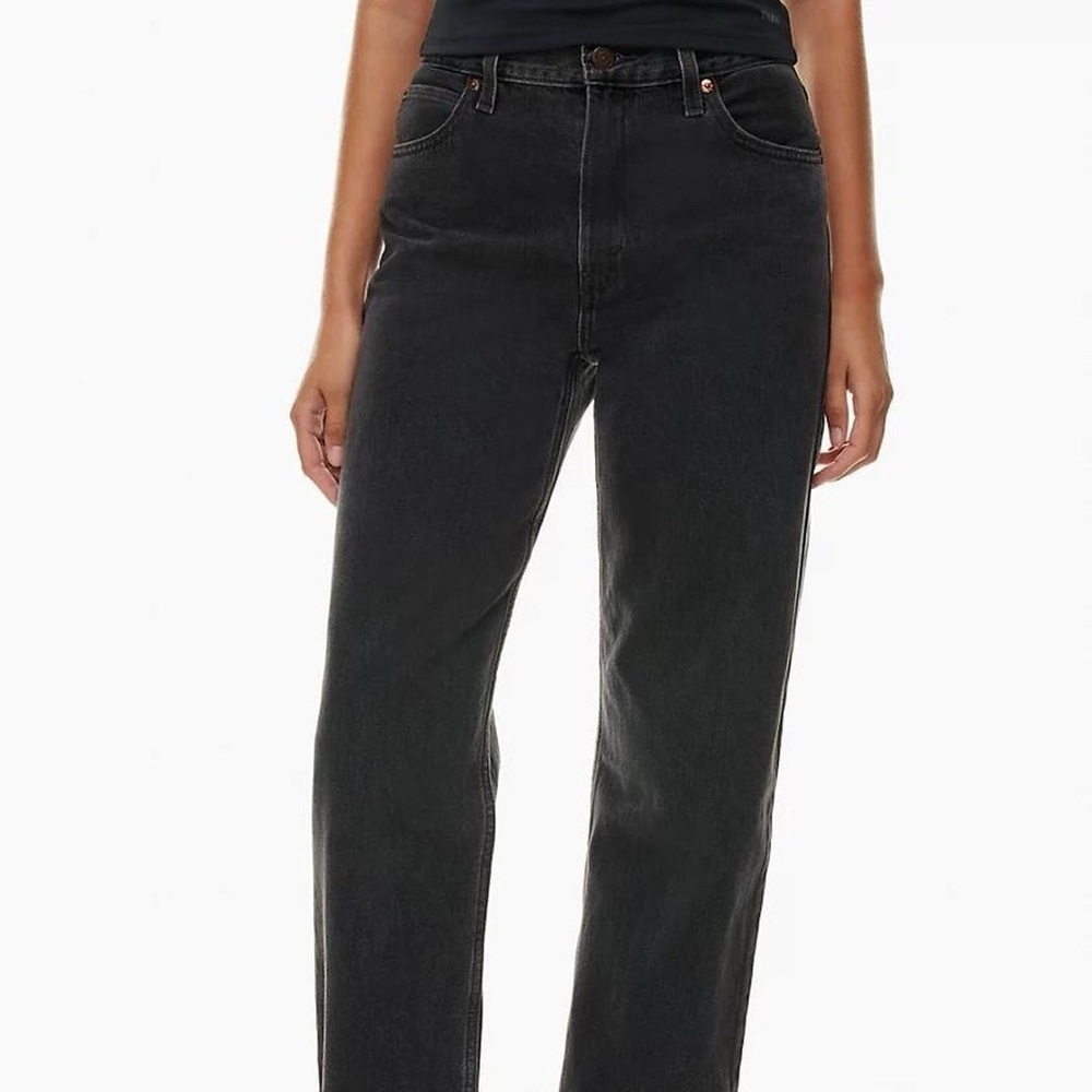 Levi Dad Jeans Washed Black Size 24!!